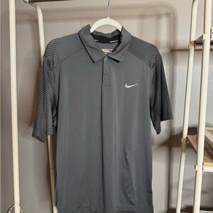 Nike Men's Charcoal Polo Shirt